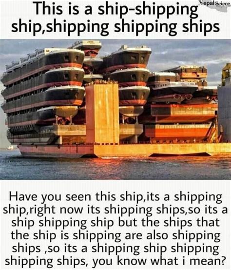 ship shipping ship meme